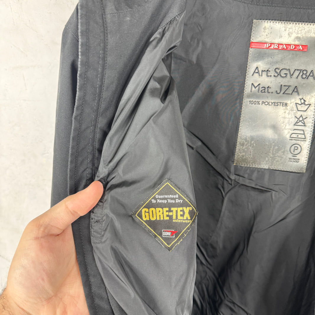 Prada Linea Rosa Hooded Shell Jacket