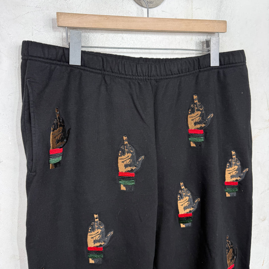 Supreme Middle Finger Sweatpants