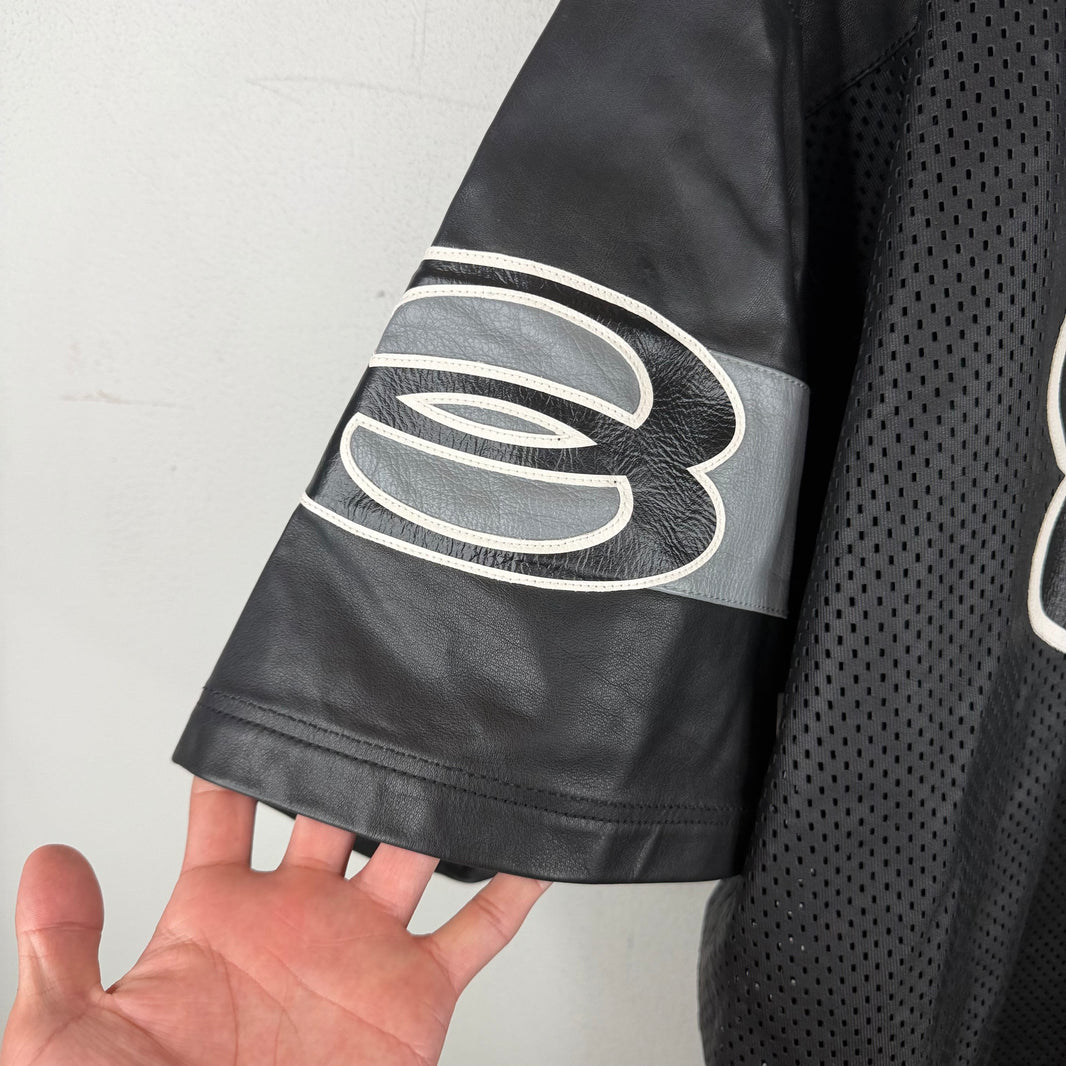 Balenciaga Leather Unity Jersey