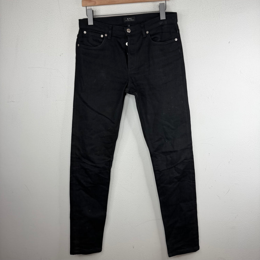 APC Black Petit New Standard Jeans