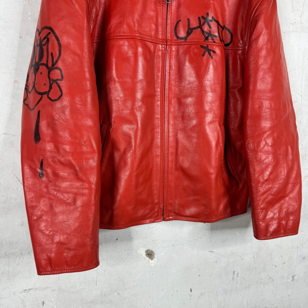 Supreme x Yohji Yamamoto Chito Leather Jacket