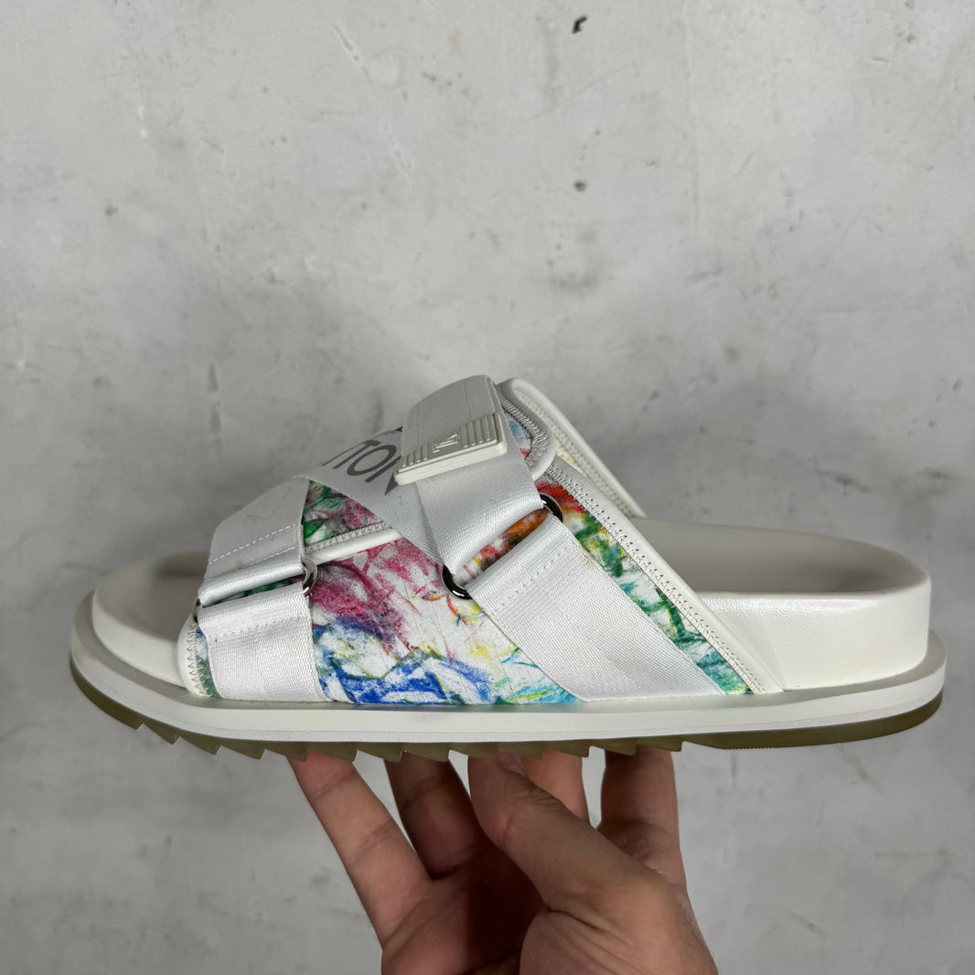 Louis Vuitton Watercolor Honululu Mules