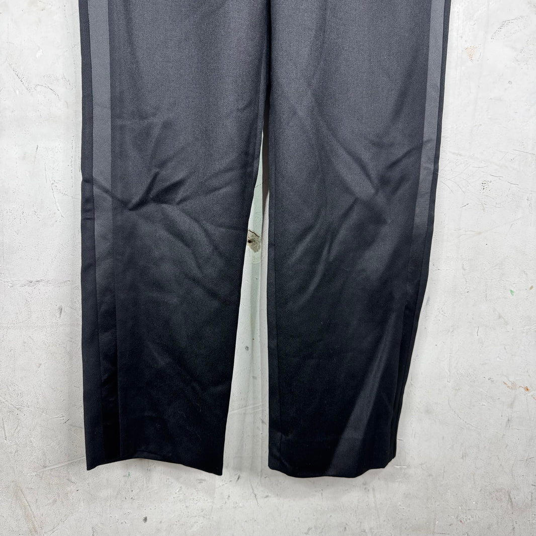 Bode Black Tuxedo Trousers