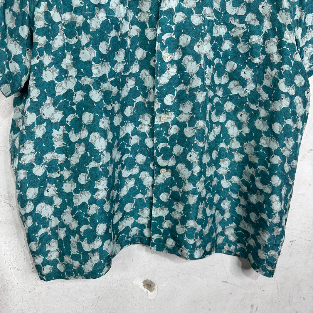 Bode Silk Fruit Print Shirt