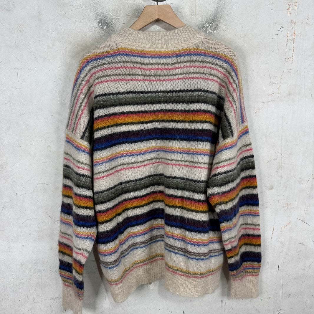 Isabel Marant Striped Mohair Sweater