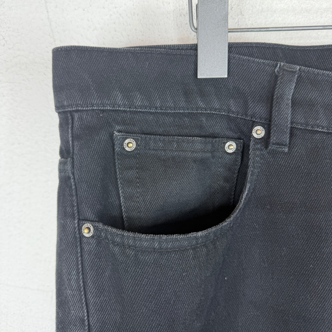 424 Black Slim Denim Jeans