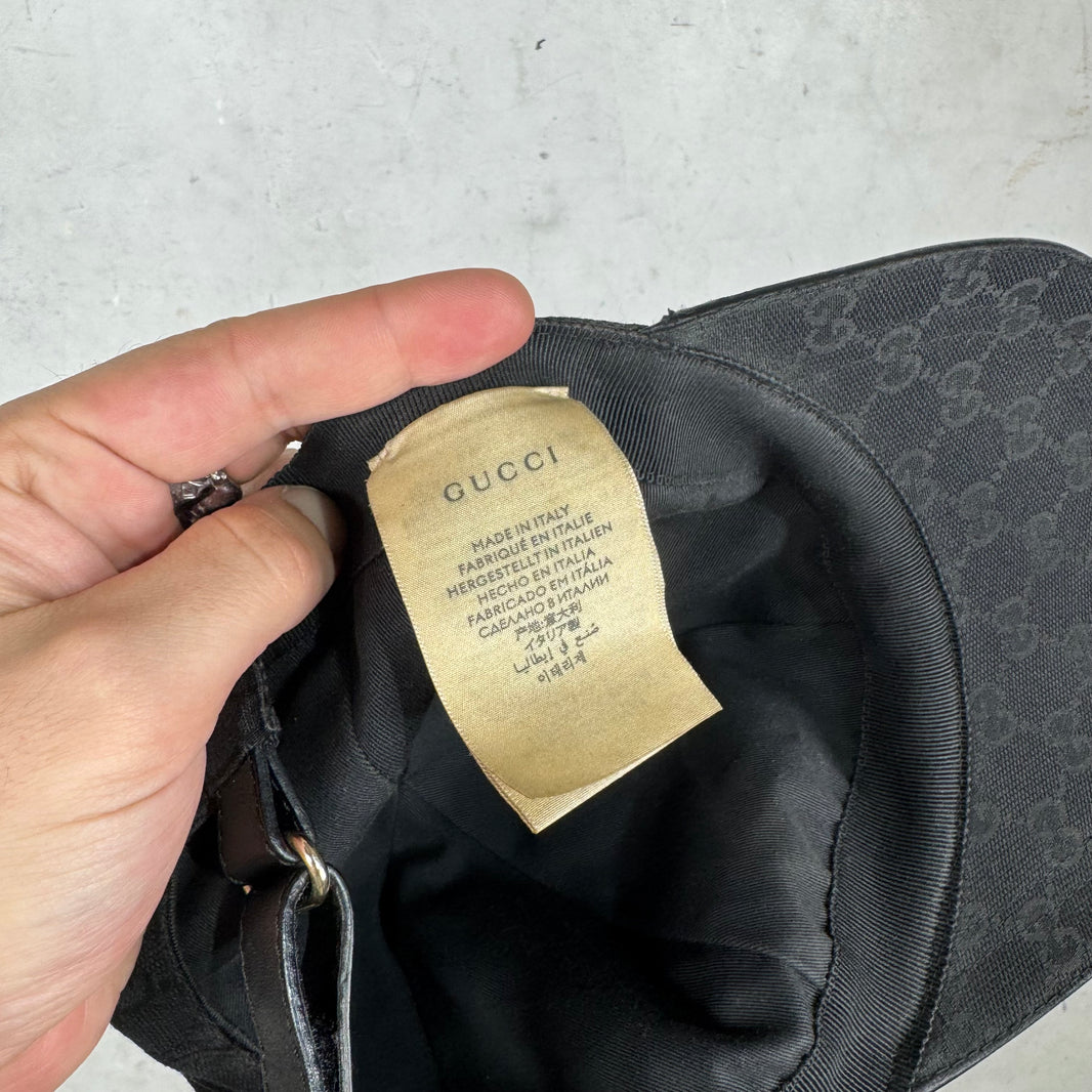 Gucci Woven Monogram Hat