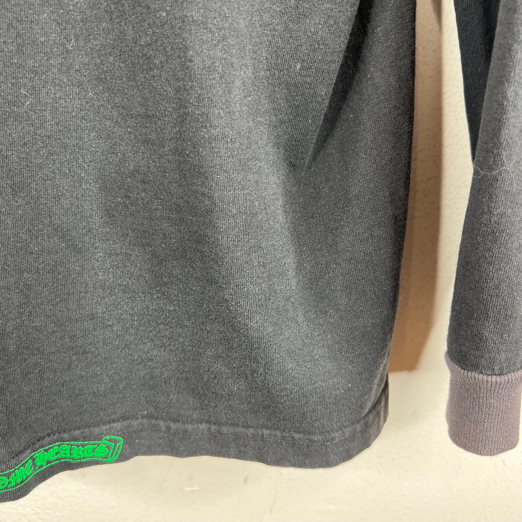 Chrome Hearts Vintage Green Star L/S T-Shirt