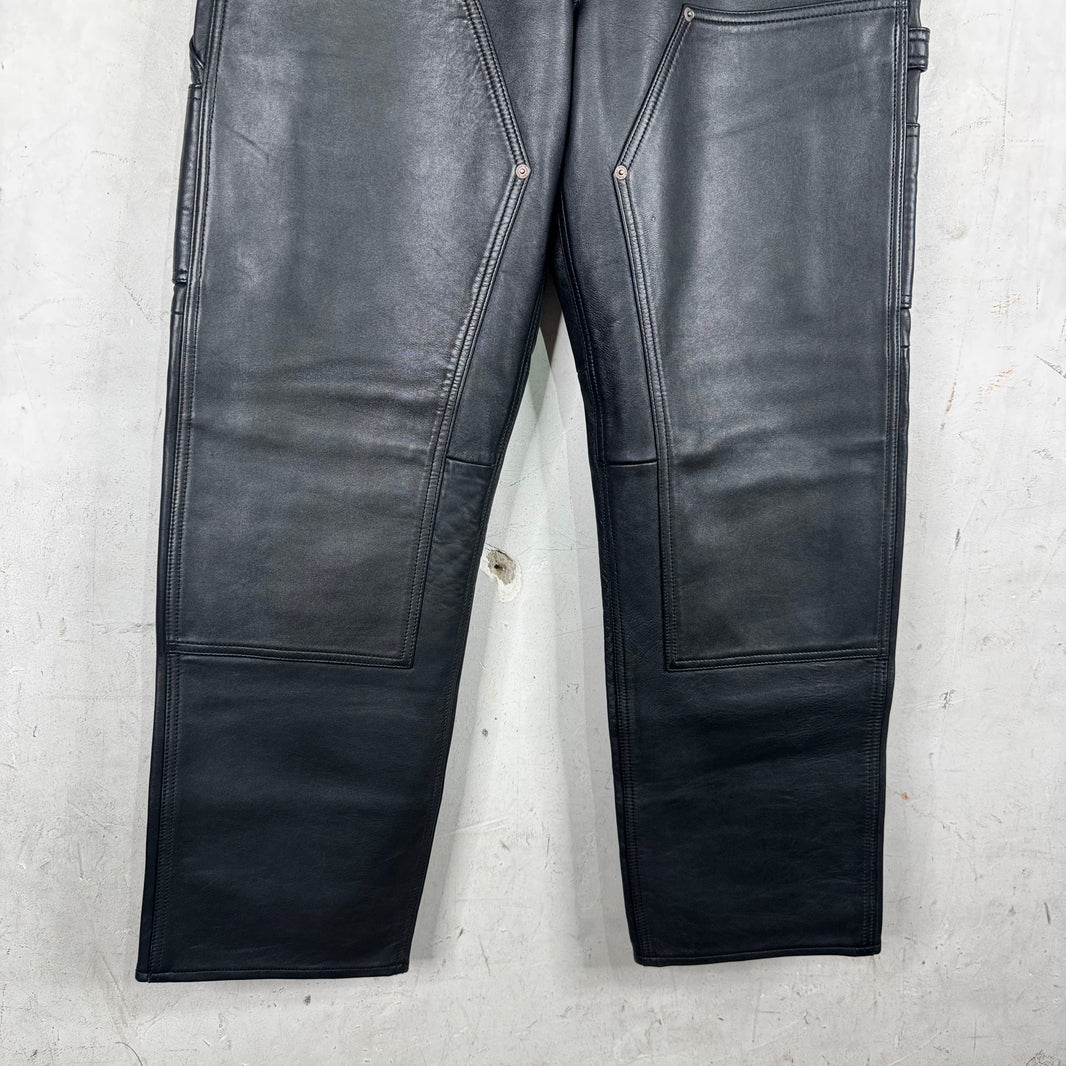 Supreme Leather Loose Double Knee Carpenters