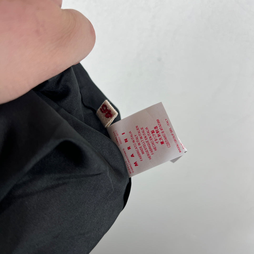 Marni Black Pleated Trousers