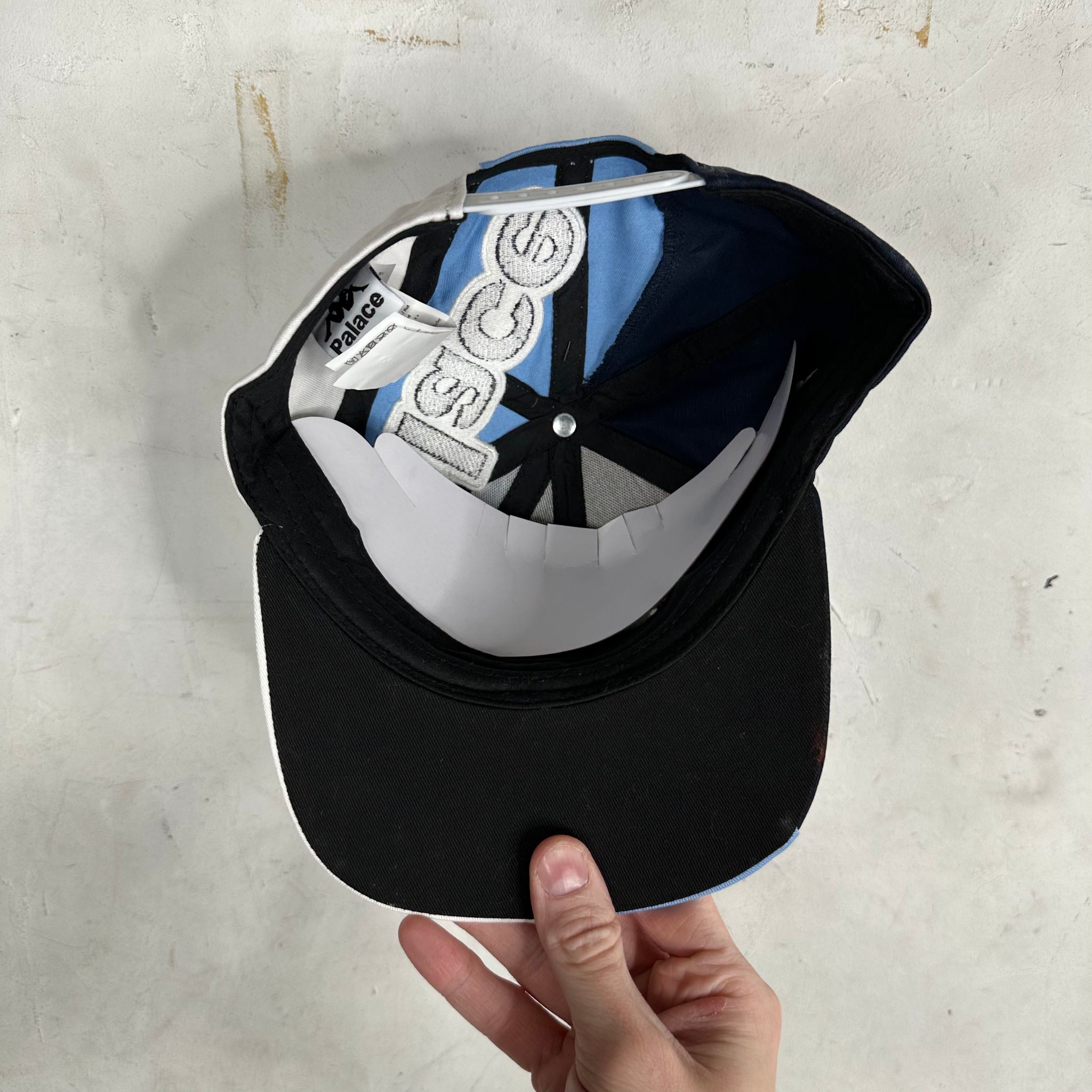 Palace x Kappa Blue Baseball Cap