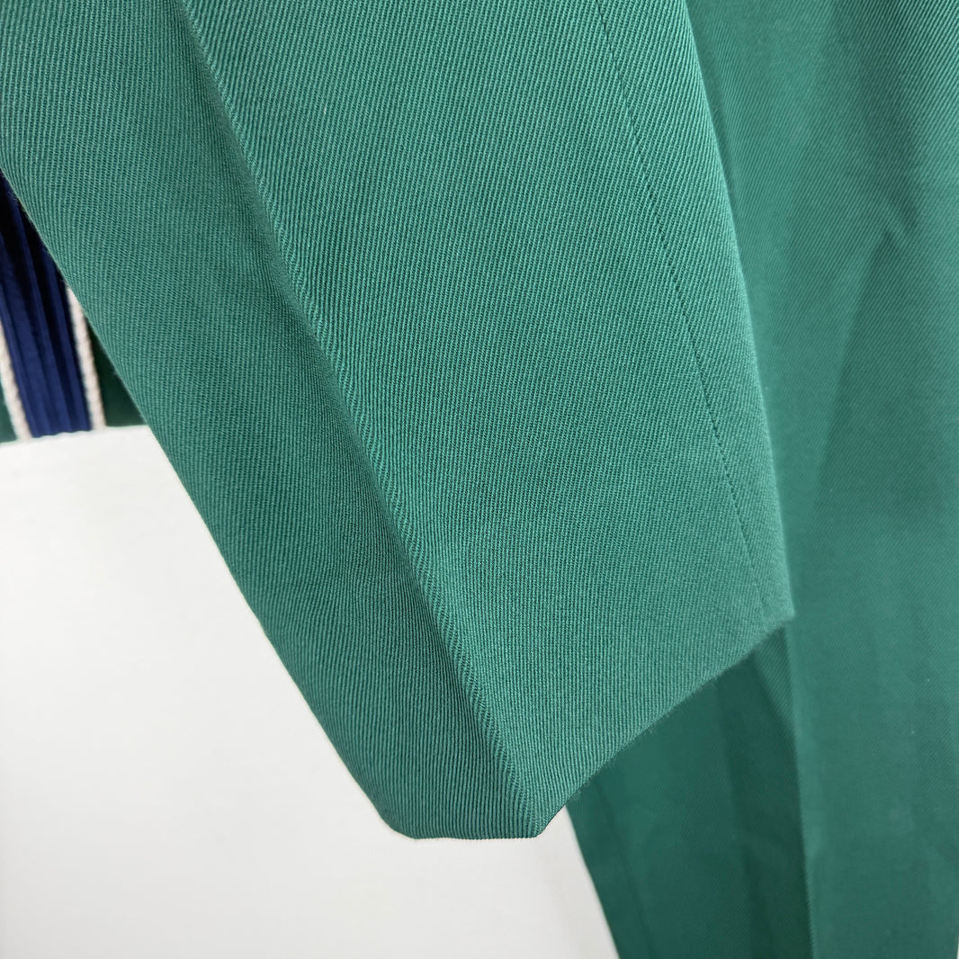 Calvin Klein 205W39NYC Green Blue Striped Trousers