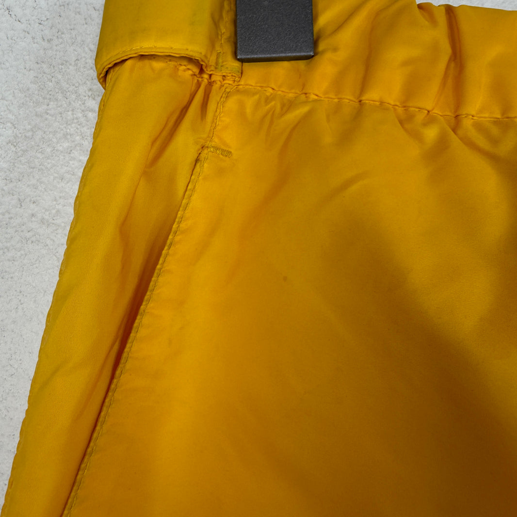 Prada Yellow Lightning Bolt Ski Pants