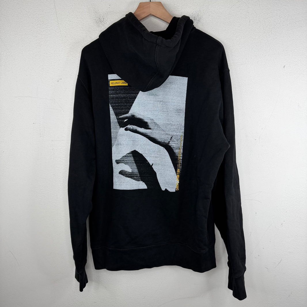 Helmut Lang Copyright Logo Hoodie