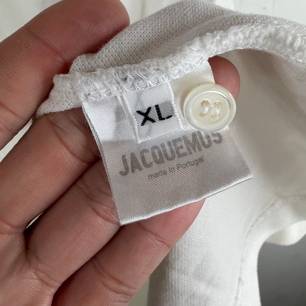 Jacquemus Gradient White/Blue Polo Shirt