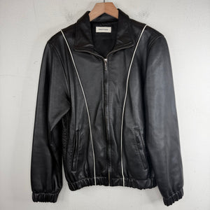 Ernest W Baker Lamb Leather Zip Up Jacket