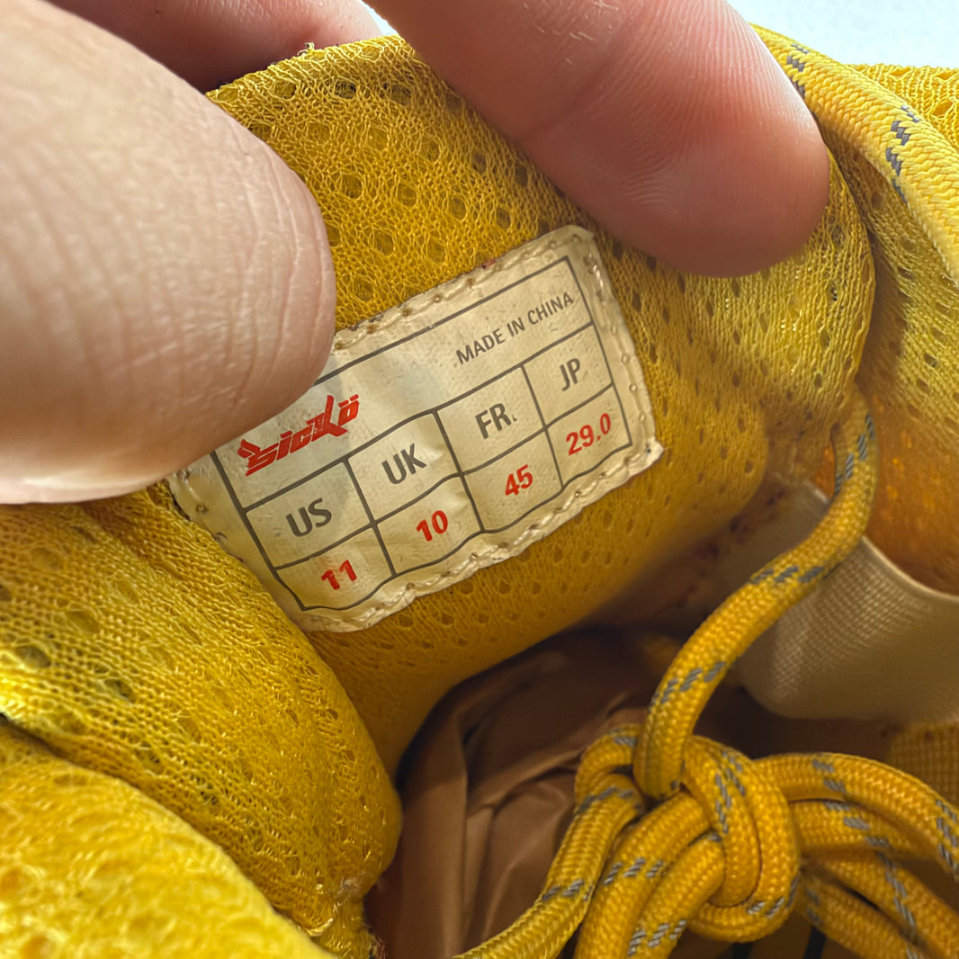 Sicko Lightning Yellow Hiking Sneakers