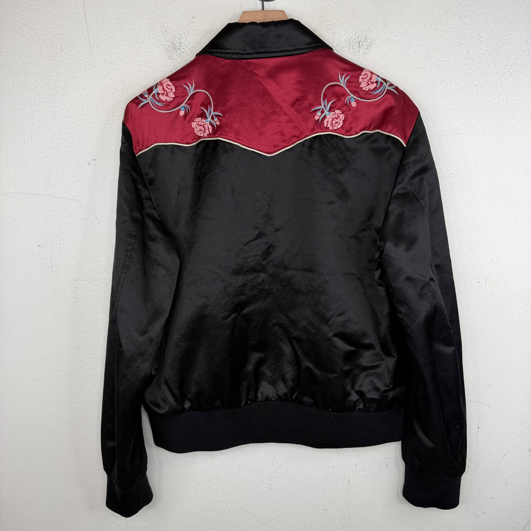 Saint Laurent Floral Western Zip Jacket