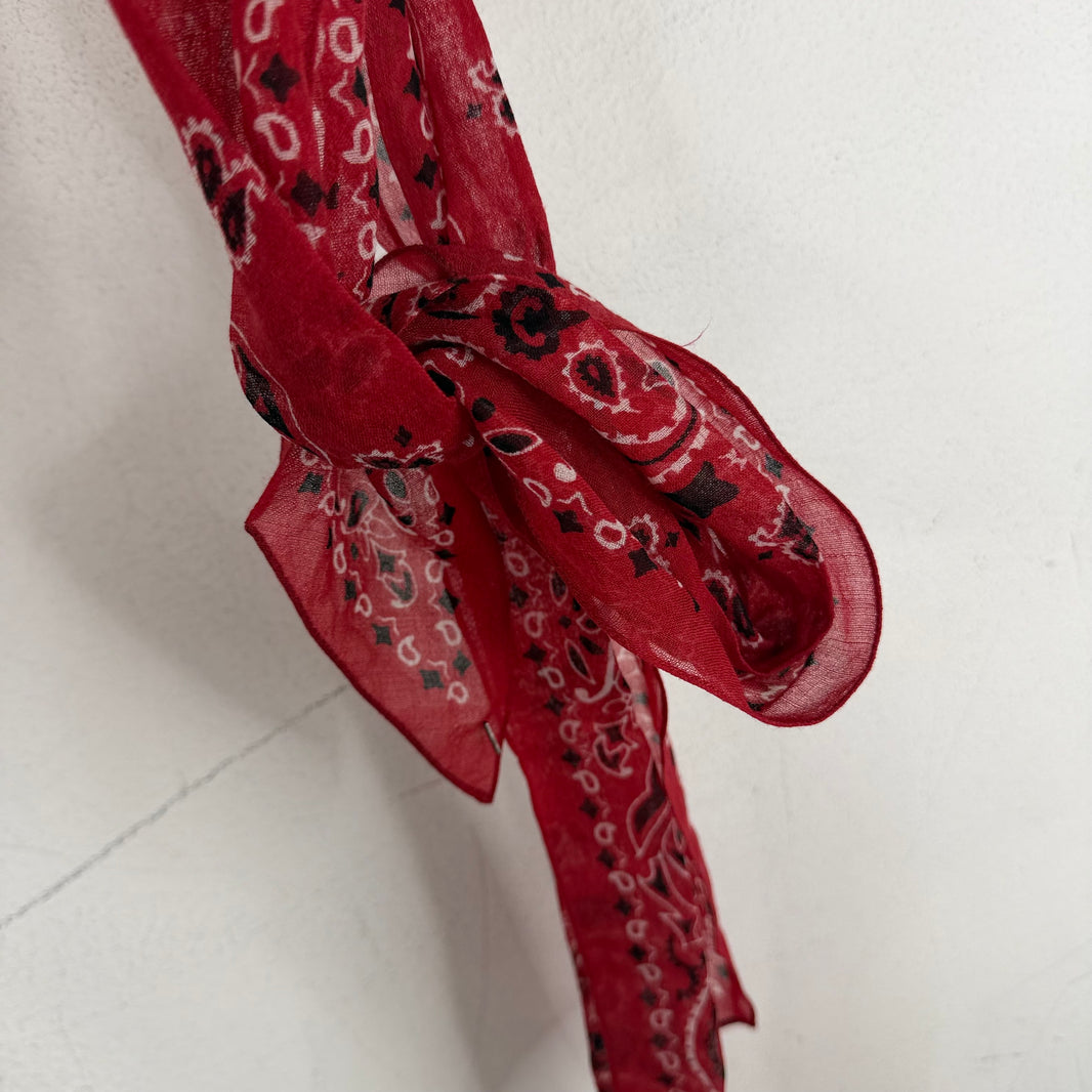 Saint Laurent Red Bandana