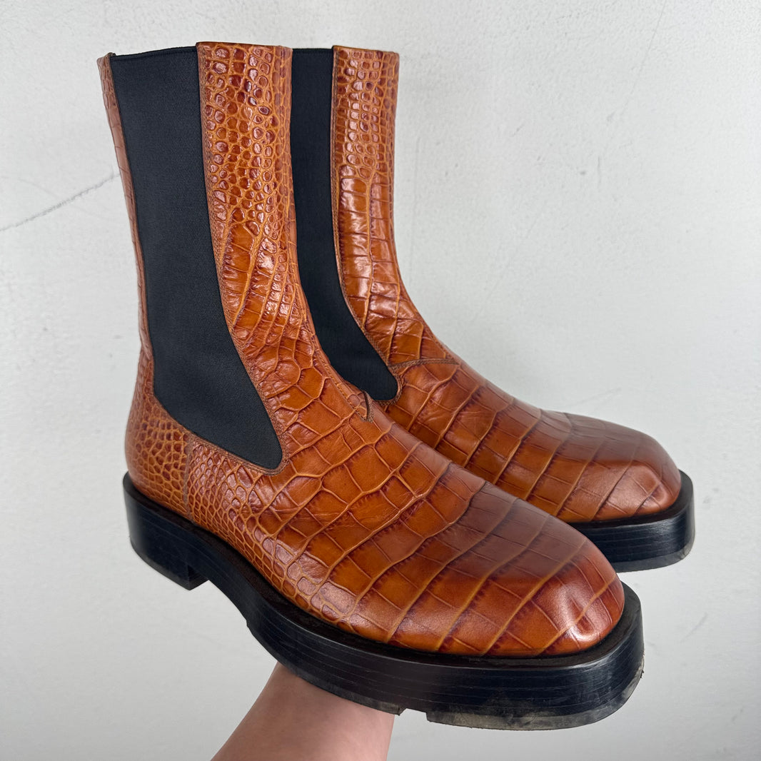 Givenchy Croc Chelsea Boots