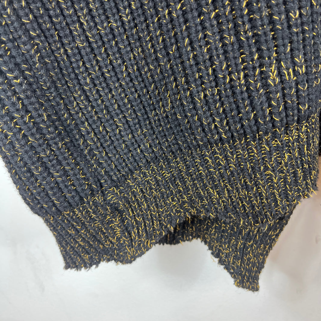 Raf Simons Oversized Distressed Cardigan