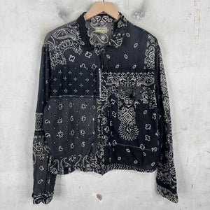 Kapital Navy Paisley Overshirt
