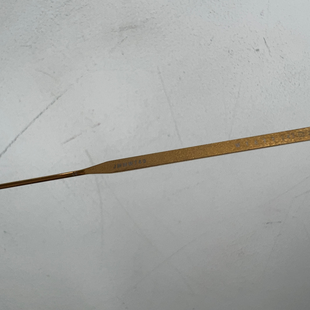 JMM Gold Wyatt Sunglasses