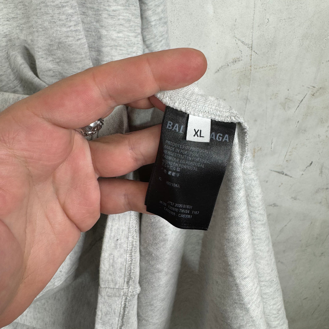 Balenciaga Grey WFP L/S T-Shirt