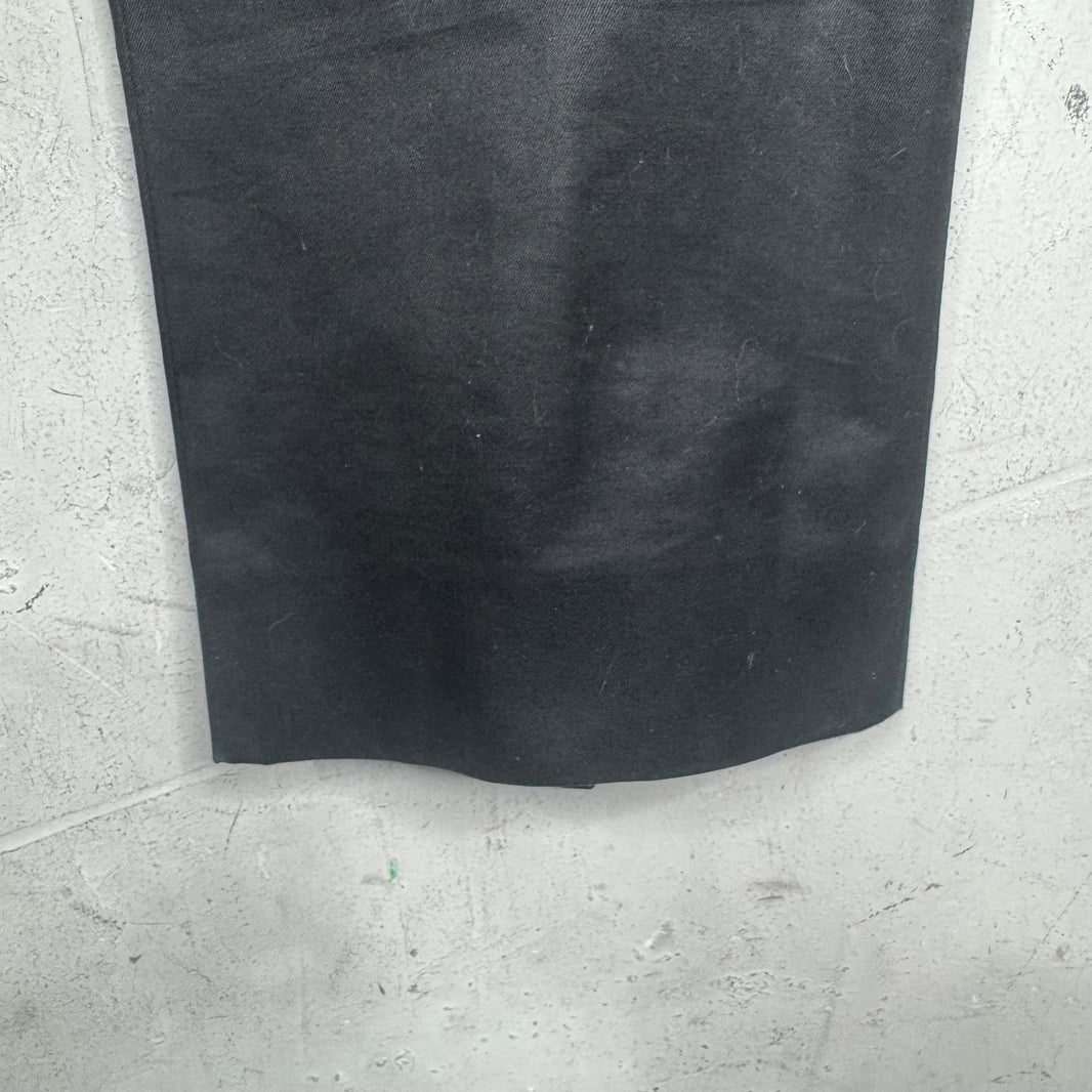 Louis Vuitton Black Back Zip Trousers