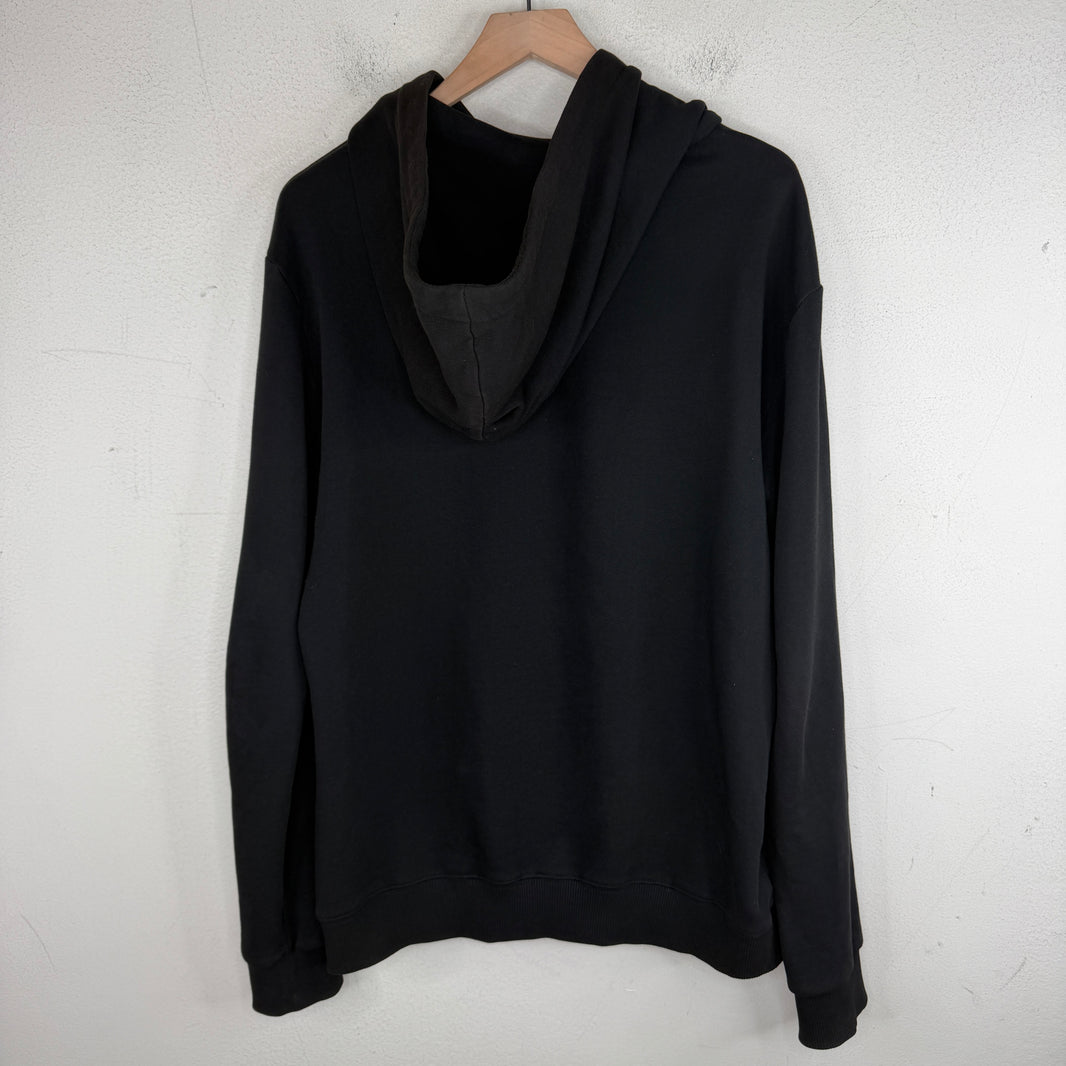 Saint Laurent Small Center Logo Hoodie
