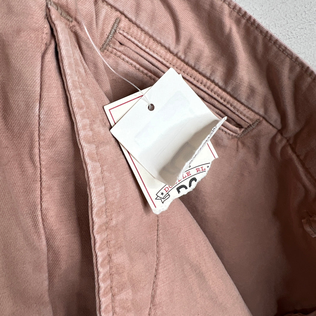 RRL Pink Officer Fit Chino Trousers