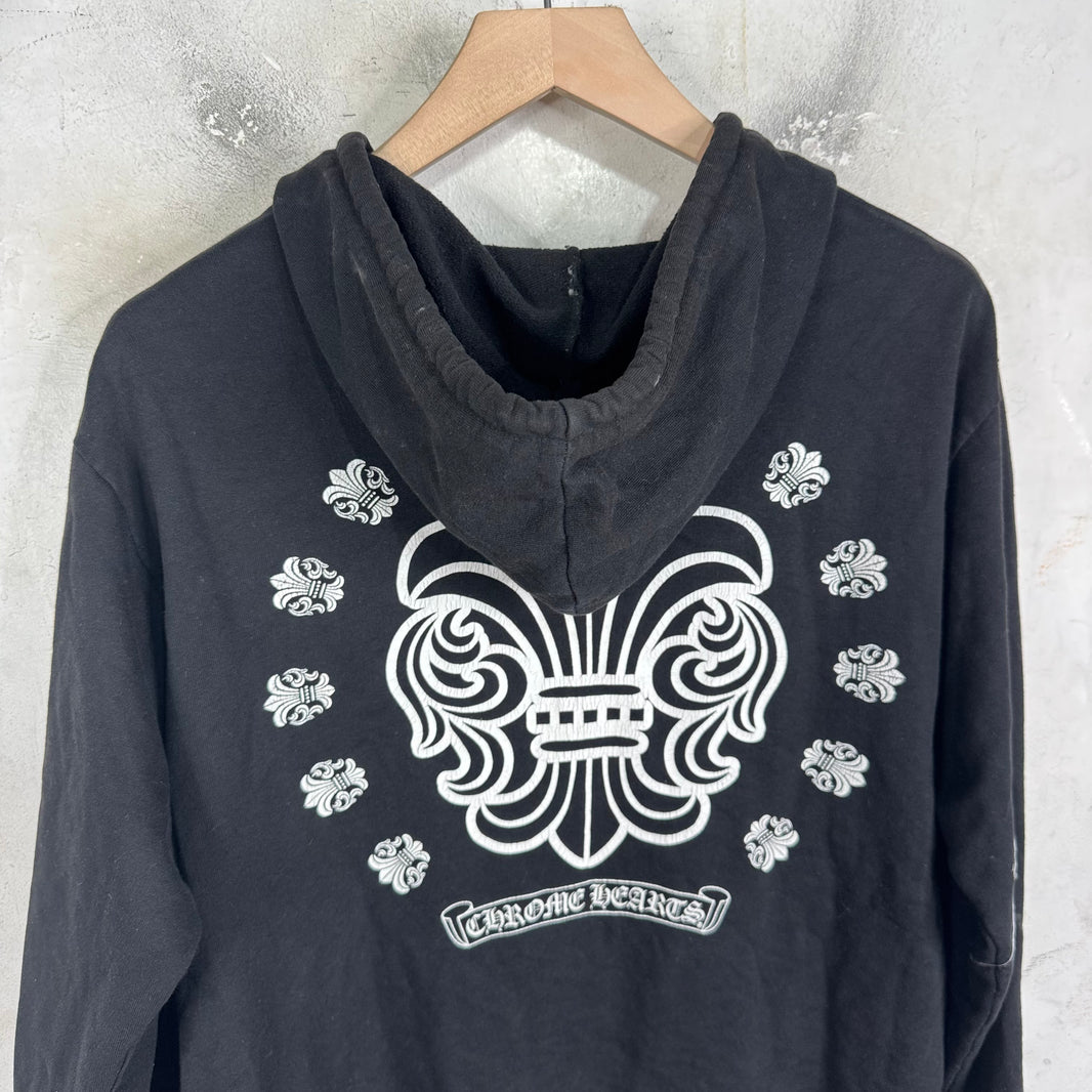 Chrome Hearts Fleur Zip Hoodie