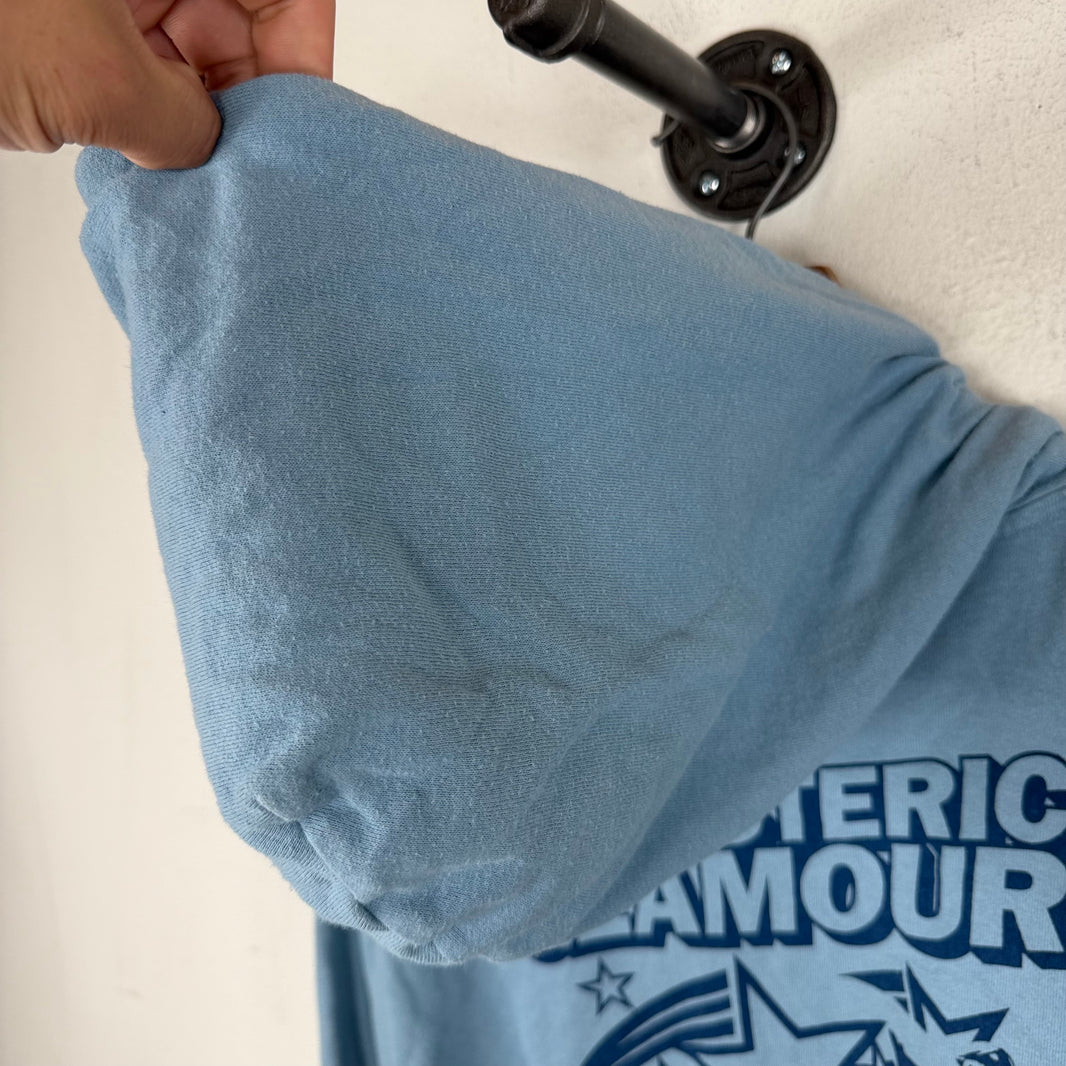 Hysteric Glamour Light Blue Star Zip-Up Hoodie