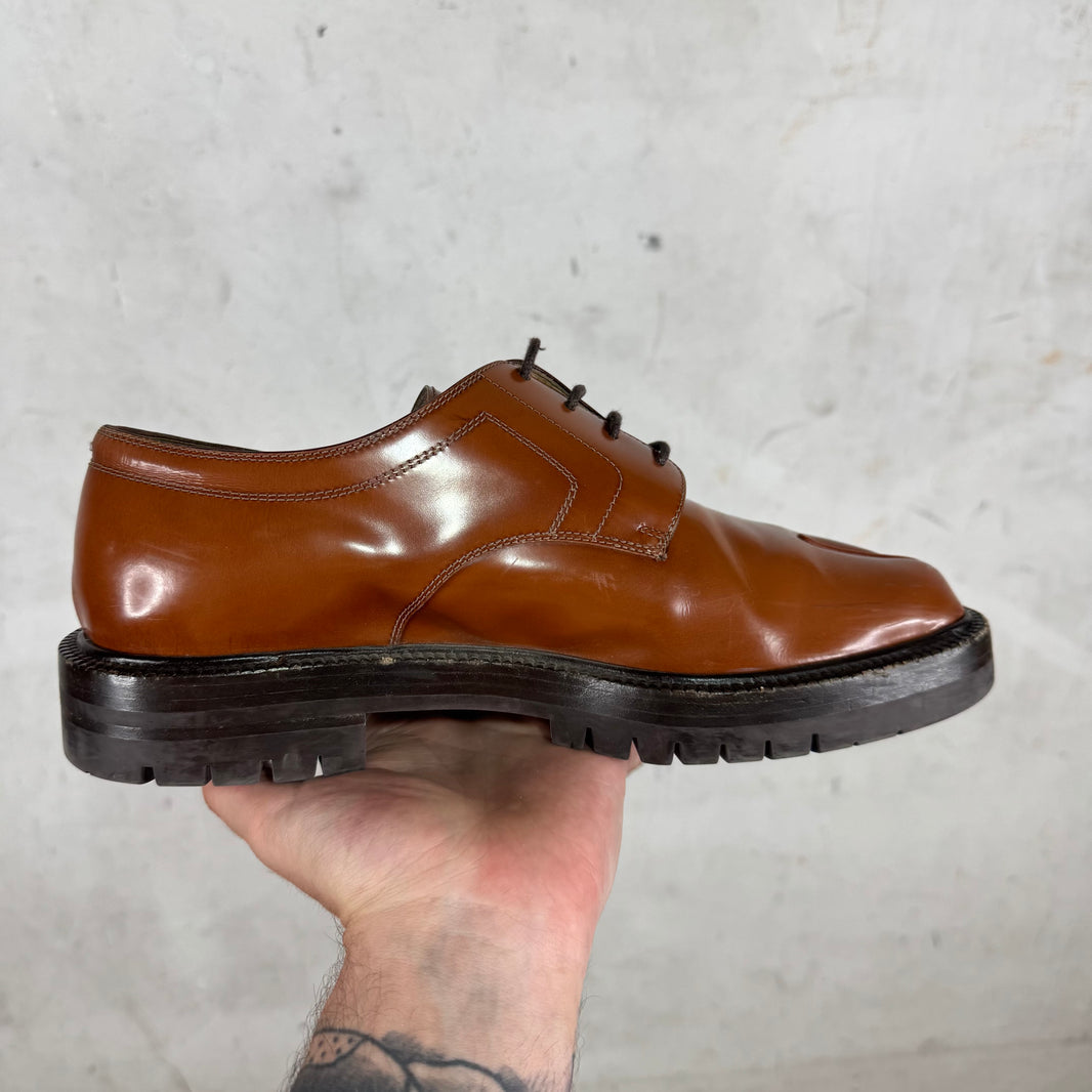 Margiela Brown Tabi Derbys