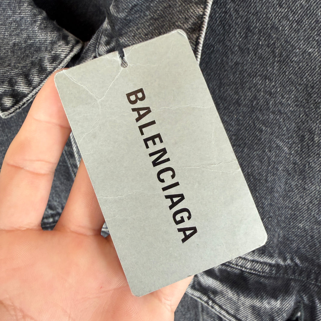 Balenciaga Heavy Metal Denim Jacket