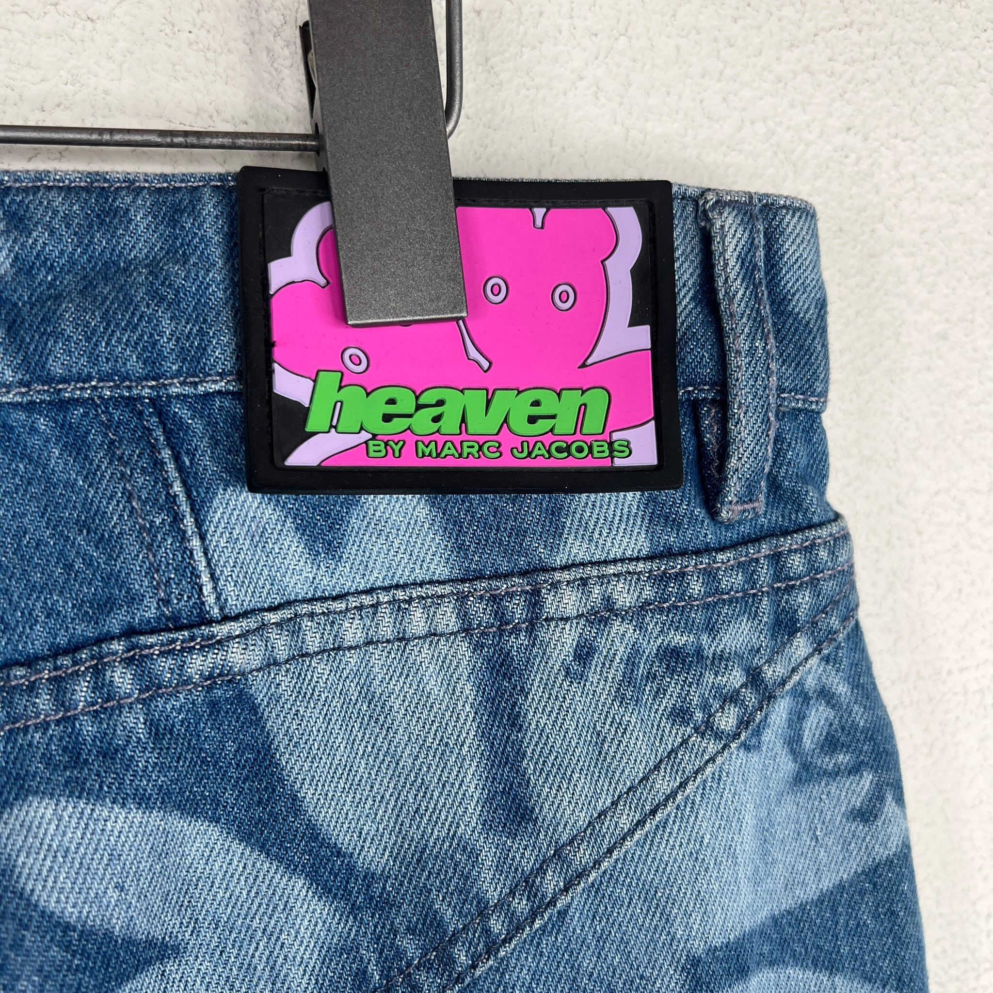Heaven by Marc Jacobs Lasered Floral Jeans