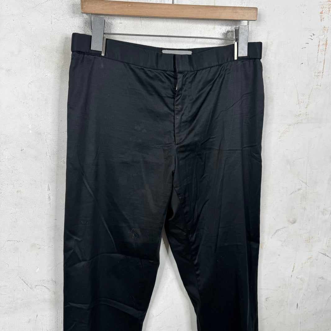 Dior Black Side Tightner Trousers