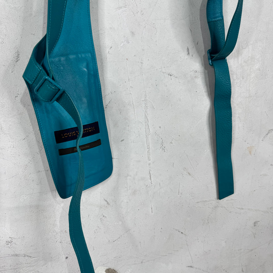 Louis Vuitton Blue Leather Harness