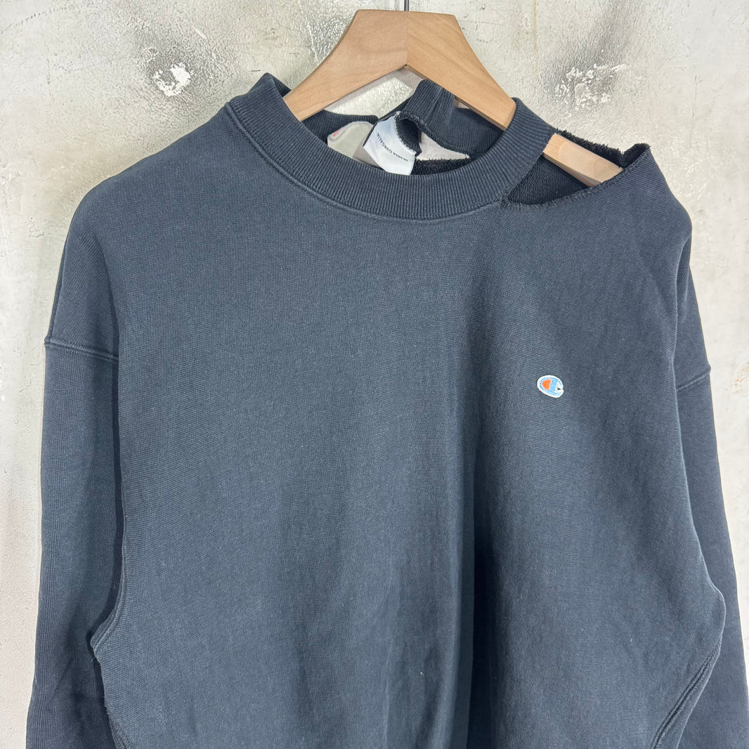 Vetements x Champion Slashed Crewneck