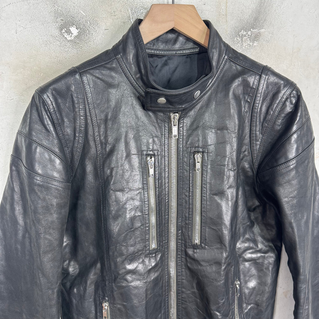 Rick Owens IES Calfskin Moto Jacket