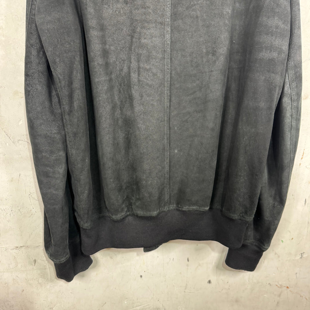 Rick Owens 14' Blistered Leather Jacket