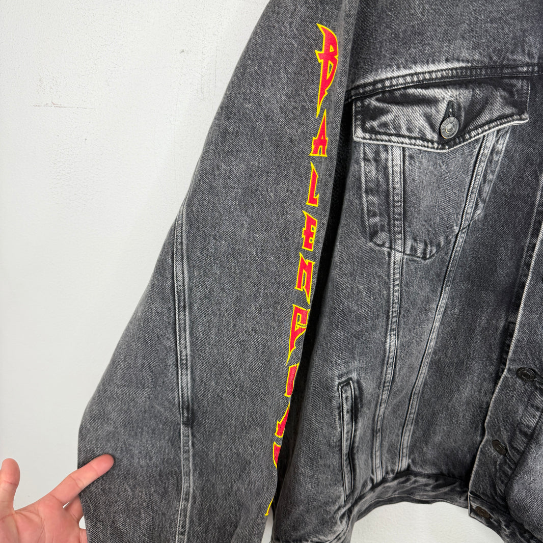 Balenciaga Heavy Metal Denim Jacket
