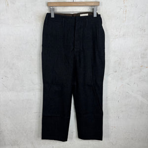 Lemaire Wool Back Belted Trousers