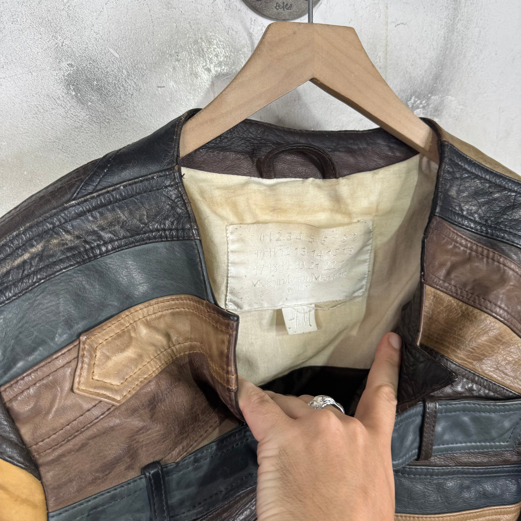 Margiela x H&M Leather Belt Jacket