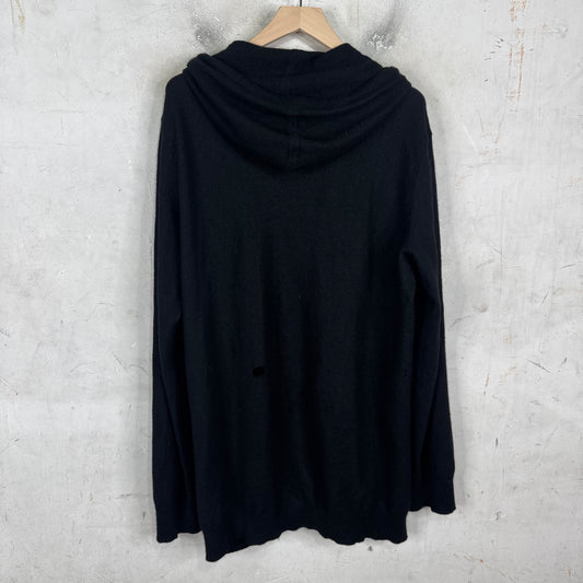 Rick Owens Mastadon Cashmere Jason Zip Hoodie