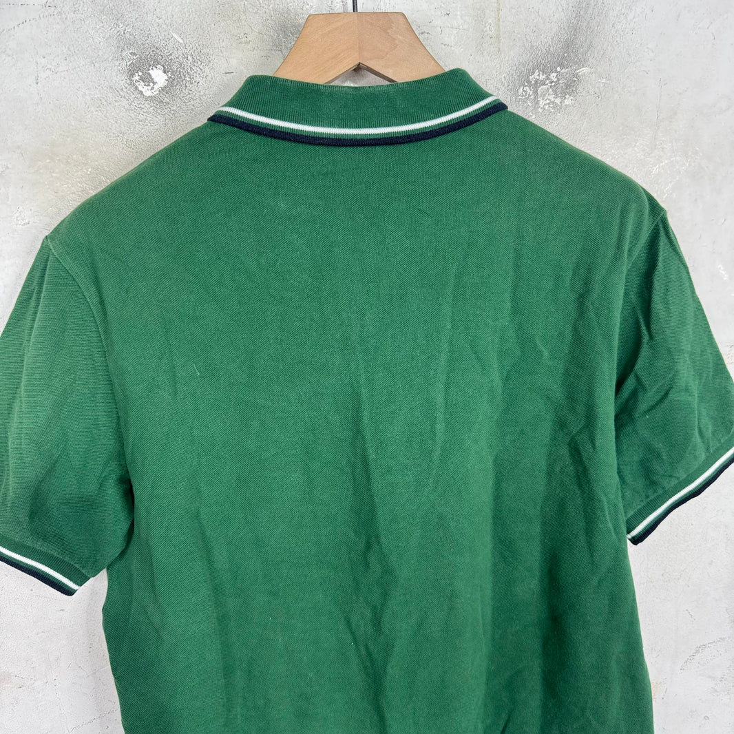 Prada Green Linea Rossa Polo