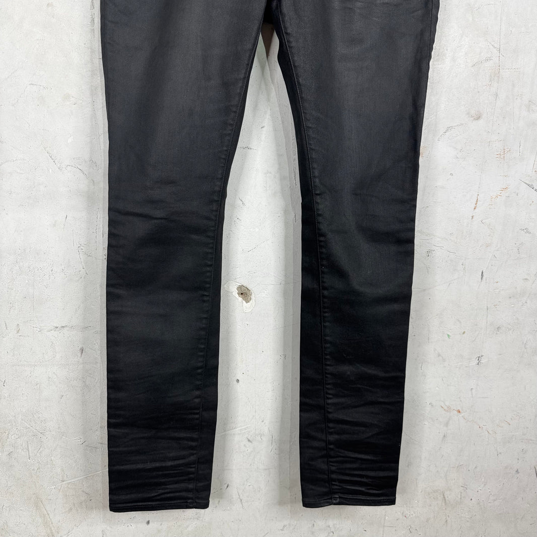 Saint Laurent Waxed D02 Jeans