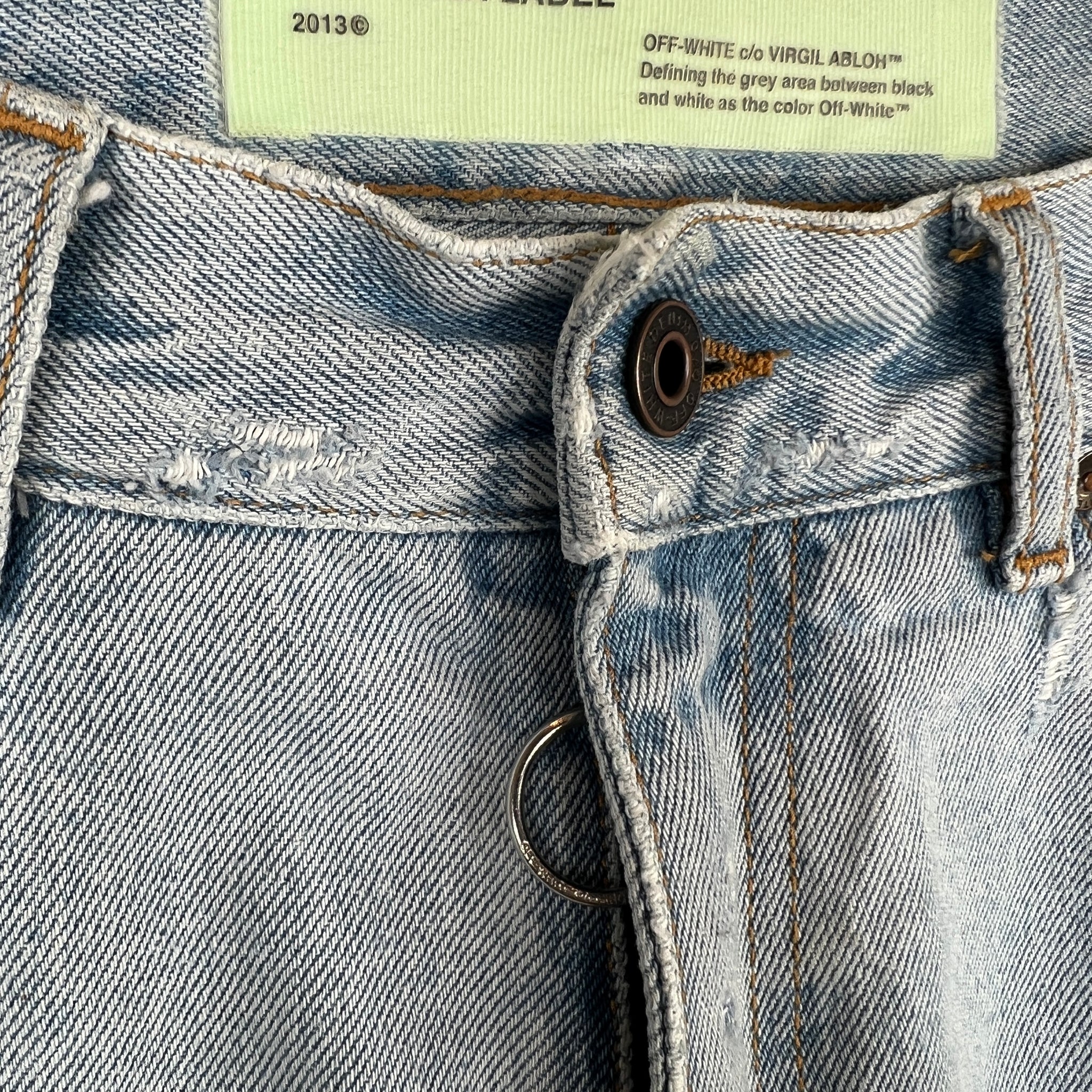 Off White Temperature Denim Jeans