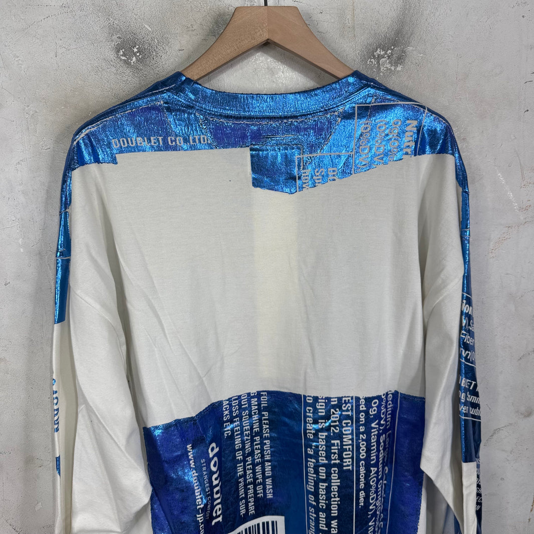 Doublet Snack Foil L/S T-Shirt
