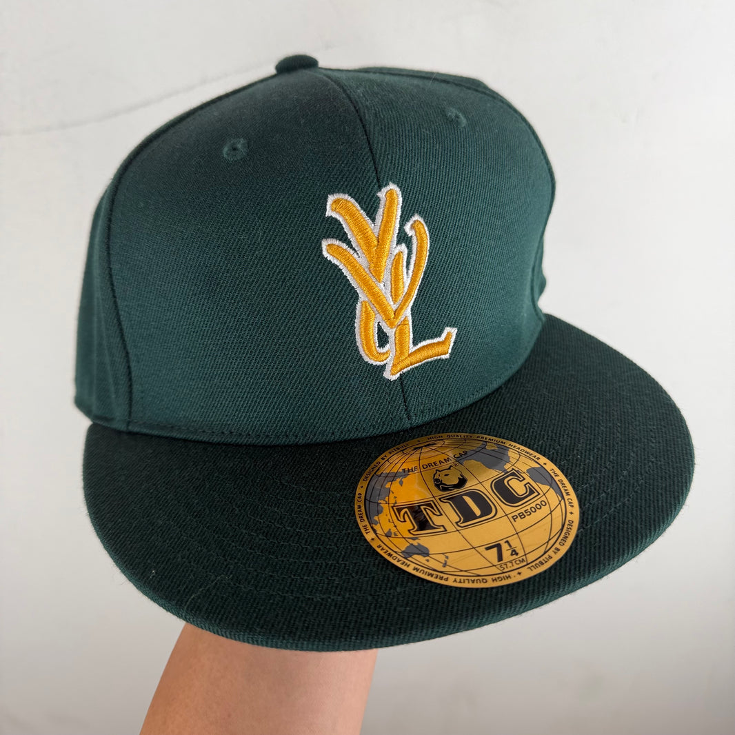 YVL Green/Yellow Fitted Hat